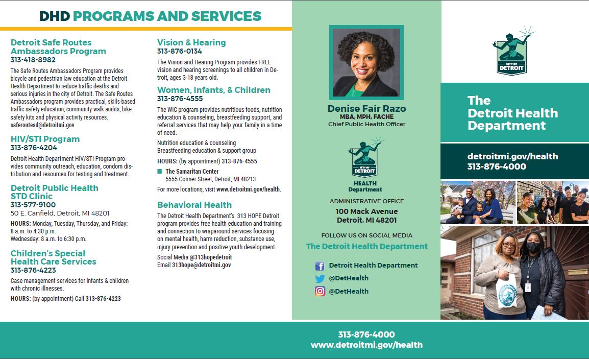 Programs And Services | City Of Detroit